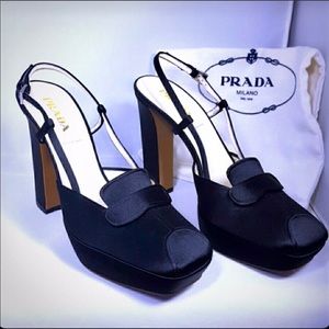 Prada Satin Pumps